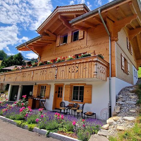 Large Deluxe Studio For 2 - Chalet Lovo Lenk Bagian luar foto